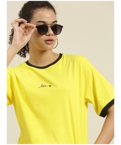 Yellow Script Massive Tshirt