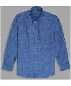 Men's Grey Shirt Featuring Textured