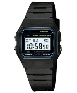 Men's & Boys' Vintage Series Digital Watch with Grey Dial