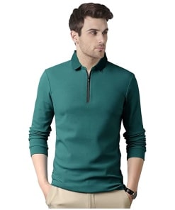 Men's Regular Fit T-Shirt in Melange