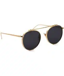 Allu Arjun-Inspired Round Sunglasses with UV Protection for Men and Women