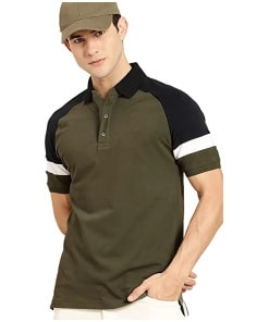 Regular Fit Half Sleeve Polo T-Shirt for Men