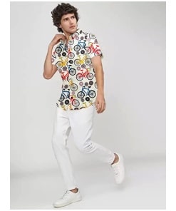 Men and Boys New Look Casual Shirt