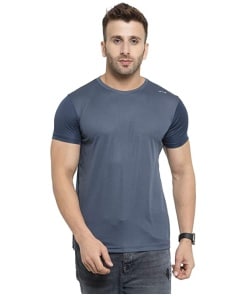 Men's Stylish Branded Solid Plain Tshirt