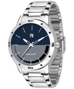 Classic Blue-Grey Dial Men's Analog Watch