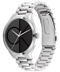 Classic Unisex Watch: Analog Black Dial