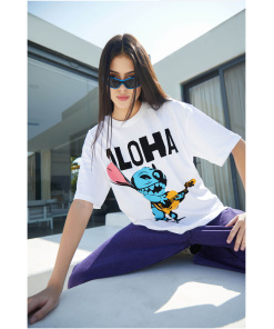 Stitch's Whimsical Escapade Massive Tshirt