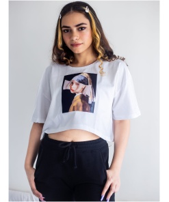Eilis Portrait Short T-Shirt