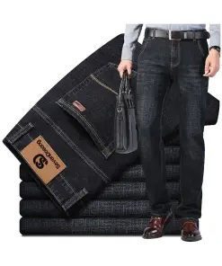 Men's Business Casual Fashion Denim Jeans