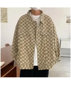 Trendy Loose Outerwear Denim Jacket for All-Day Comfort