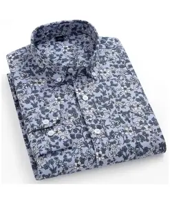 Men's Fashion Denim Shirt with Trendy Elegance
