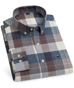 Men's Casual Shirt with Stylish Long Sleeves