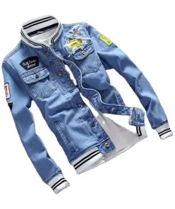 Men's Slim Fit Jacket for Polished Style