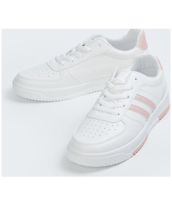 Women Perforated Lace-Up Casual Shoes