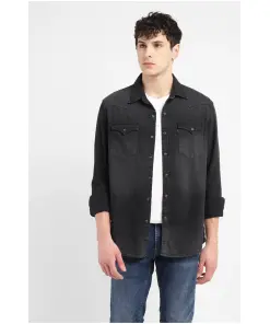 Men's Solid Slim Fit Shirt