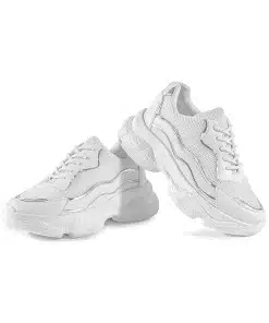 Vendoz Women Black Casual Stylish Sneakers