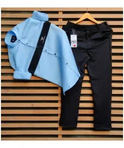 Cotton Shirt & Zara Lycra Pants - Combo Pair