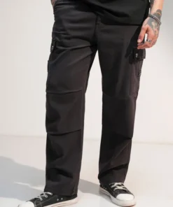 Grey Oversized Stretch Fit Jeans