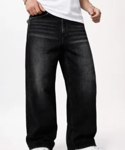 Night Forge Loose Fit Baggy Jeans for Men