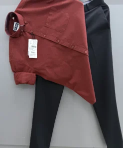 Elegant Heavy Oxford Shirt With Formal Pant for Men Workwear