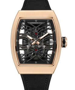 Modern Ceciwgn Men Square Black Analog Watch for Daily Wear