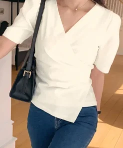 Classic Gathered Women Top for Everyday Wear