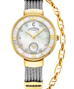 Everyday Women’s St Tropez Round Watch Elegant Mother of Pearl Dial